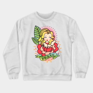 Adora Brave Tattoo Crewneck Sweatshirt